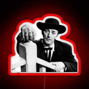 Robert Mitchum Night Of The Hunter RGB Neon Sign