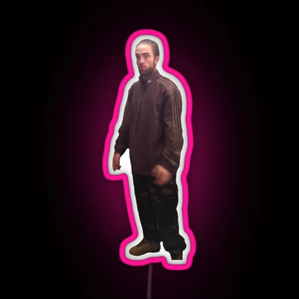 Robert Pattinson Track Suit Led RGB Neon Sign