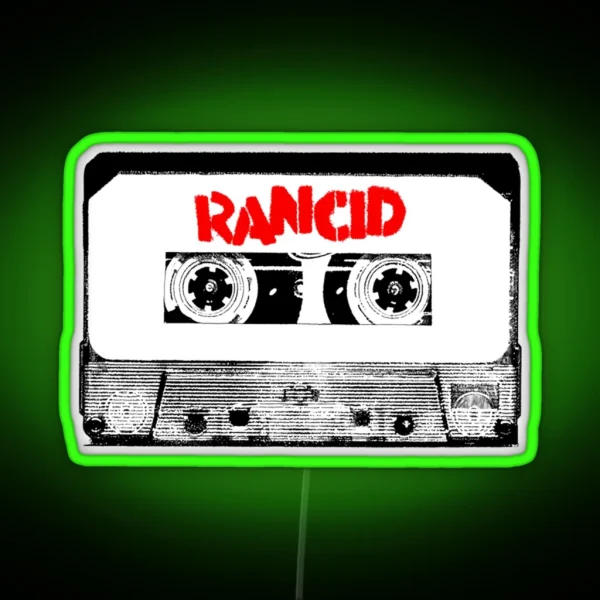 Rock Band Sabaton Rancid RGB Neon Sign