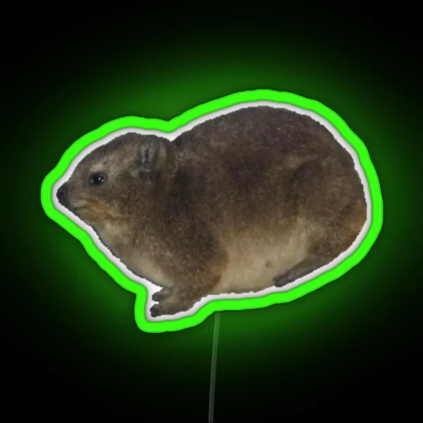 Rock Hyrax RGB Neon Sign