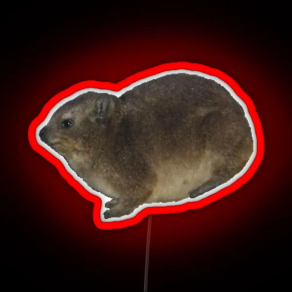 Rock Hyrax RGB Neon Sign