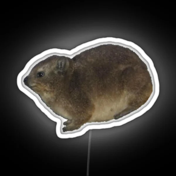 Rock Hyrax RGB Neon Sign