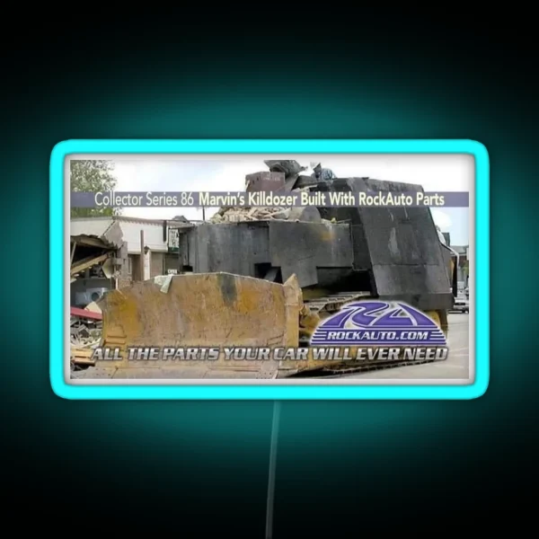 Rockauto Killdozer RGB Neon Sign
