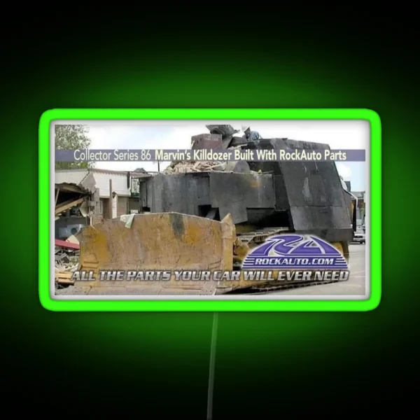Rockauto Killdozer RGB Neon Sign
