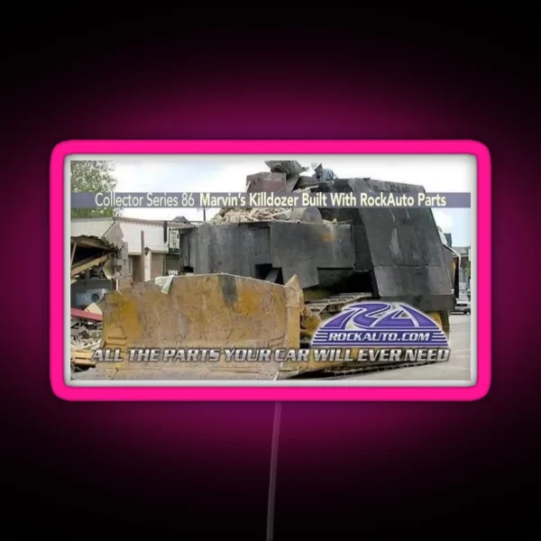 Rockauto Killdozer RGB Neon Sign