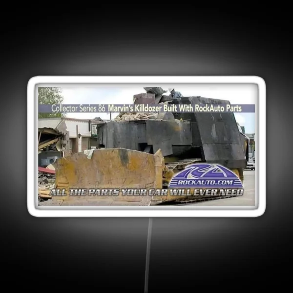 Rockauto Killdozer RGB Neon Sign