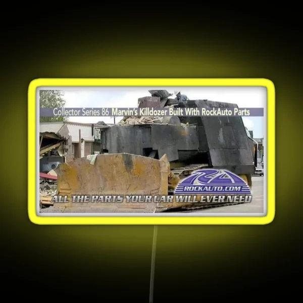 Rockauto Killdozer RGB Neon Sign