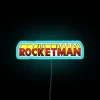 Electric Neon Retro Poster Decoration with Bright Colorful LED Lighting Effect