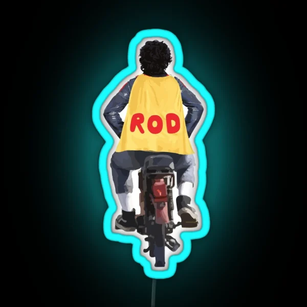Rod Kimble Stuntman RGB Neon Sign