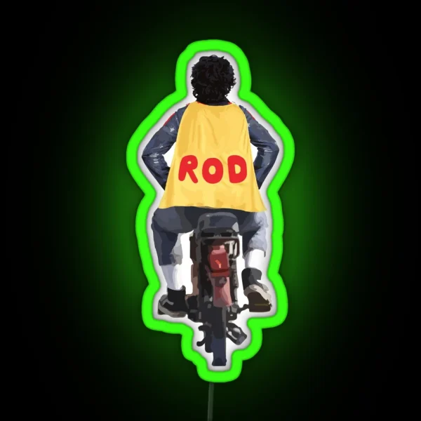 Rod Kimble Stuntman RGB Neon Sign