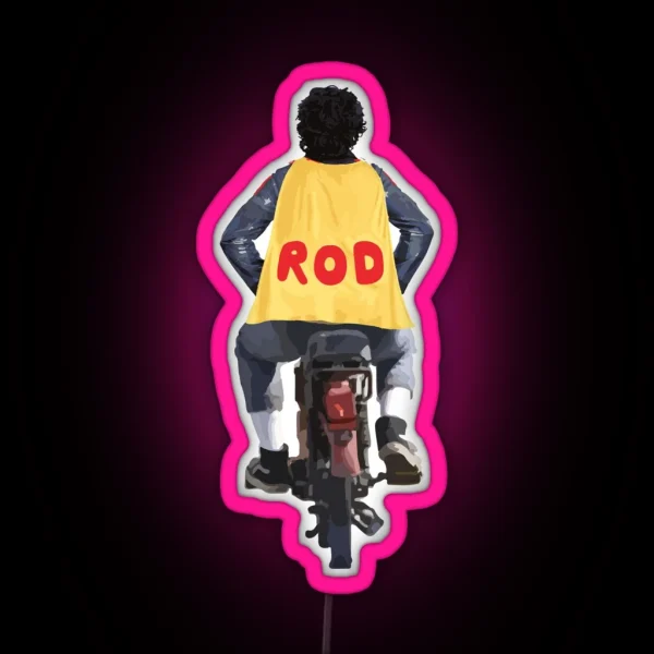 Rod Kimble Stuntman RGB Neon Sign