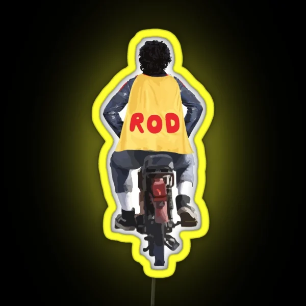 Rod Kimble Stuntman RGB Neon Sign