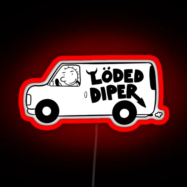 Roderick Loded Diper RGB Neon Sign
