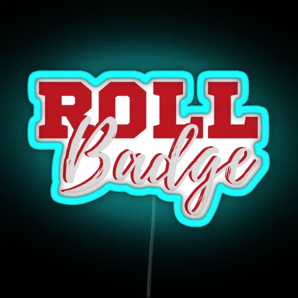 Roll Badge RGB Neon Sign
