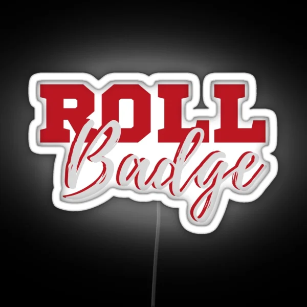 Roll Badge RGB Neon Sign