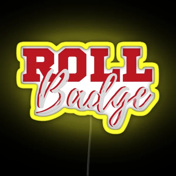 Roll Badge RGB Neon Sign
