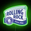 Electric Rolling Rocks Neon Sign with Color Changing LED Lights