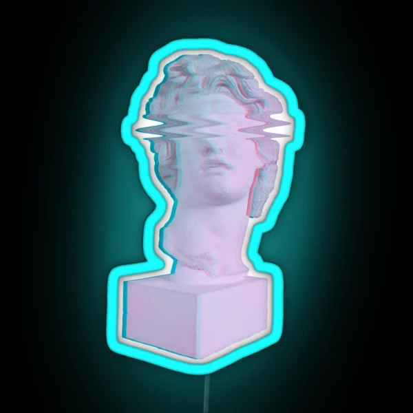 Roman Vaporwave RGB Neon Sign