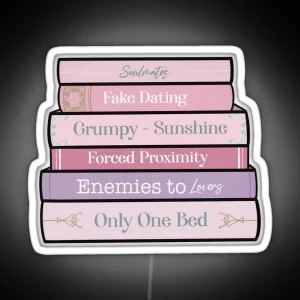 Romance Tropes RGB Neon Sign