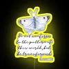 Personalized LED Bible Verse Sign in RGB Neon Colors