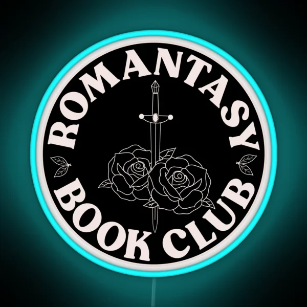 Romantasy Book Club RGB Neon Sign