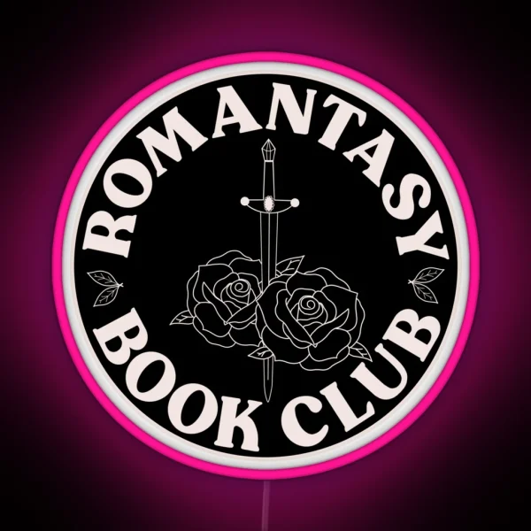 Romantasy Book Club RGB Neon Sign