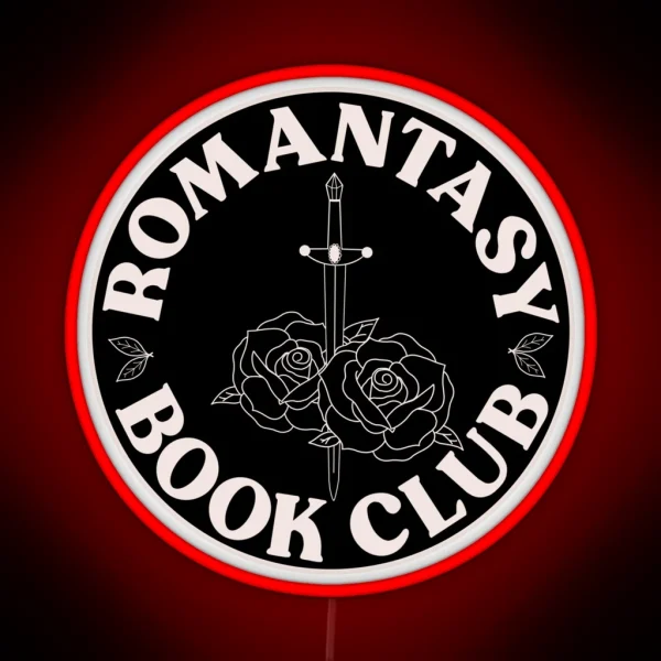 Romantasy Book Club RGB Neon Sign