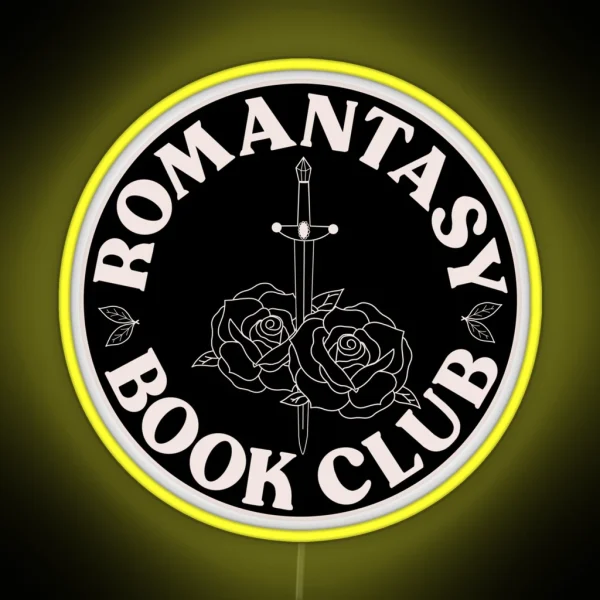 Romantasy Book Club RGB Neon Sign