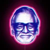 Customizable RGB Neon Sign with Vibrant Color Change Effect Display