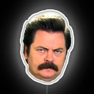 Ron Face RGB Neon Sign