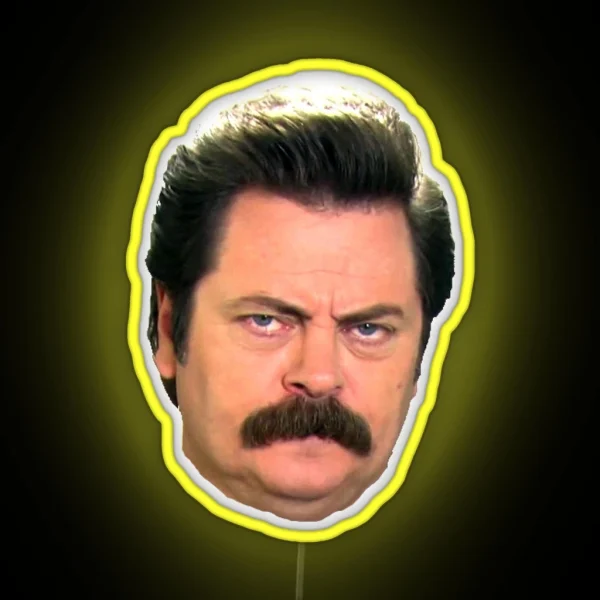 Ron Face RGB Neon Sign
