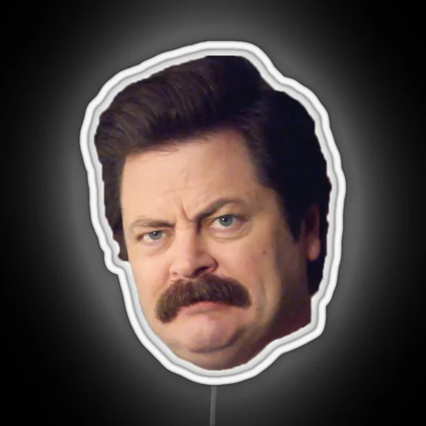 Ron Face RGB Neon Sign