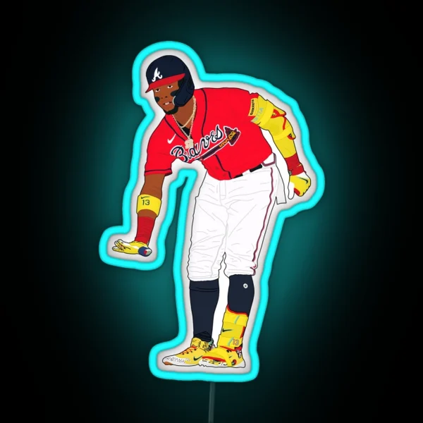 Ronald Acuna Too Little RGB Neon Sign