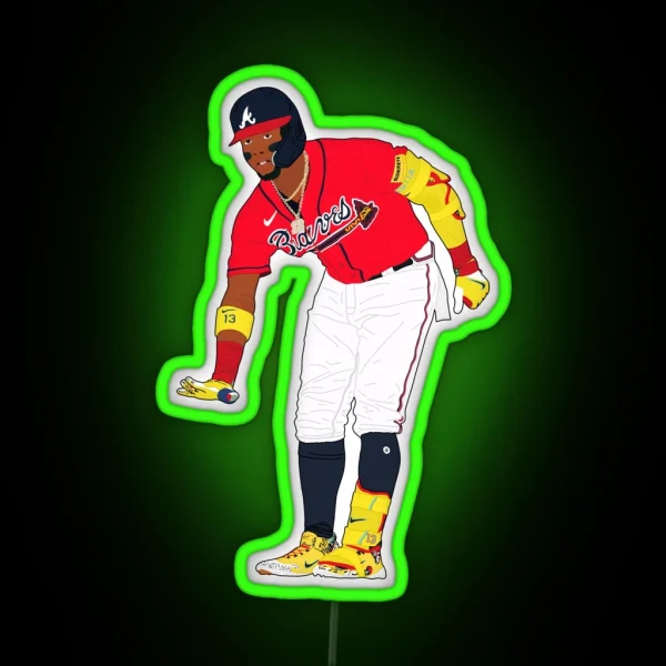 Ronald Acuna Too Little RGB Neon Sign
