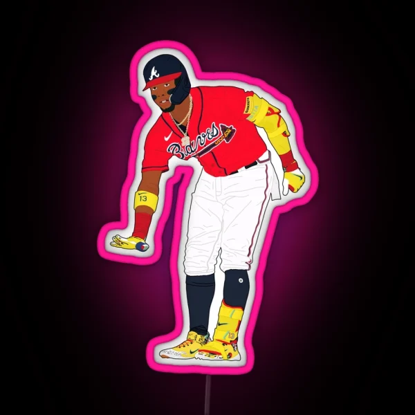 Ronald Acuna Too Little RGB Neon Sign