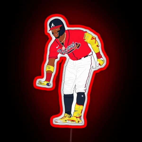 Ronald Acuna Too Little RGB Neon Sign