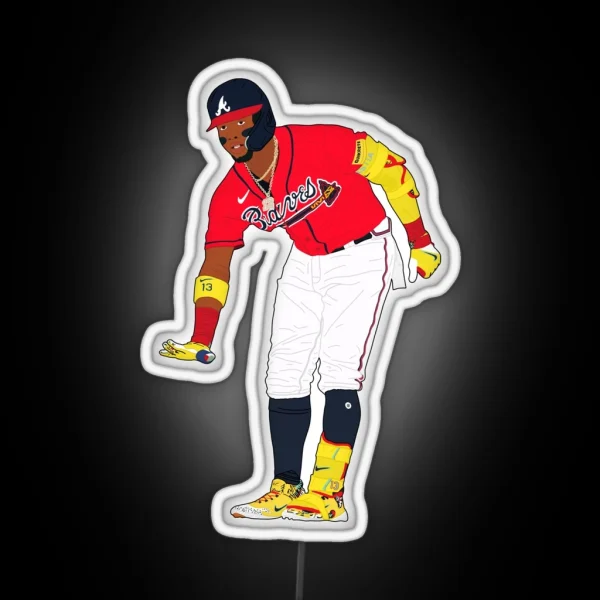 Ronald Acuna Too Little RGB Neon Sign