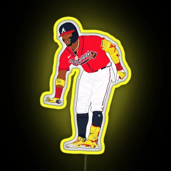 Ronald Acuna Too Little RGB Neon Sign