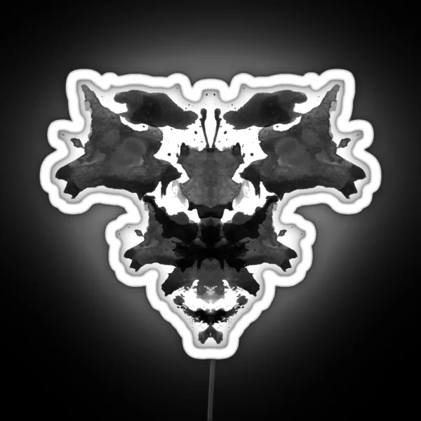 Rorschach RGB Neon Sign