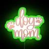 Blush Rose Gold Personalized RGB Neon Sign for Dog Mom Decor
