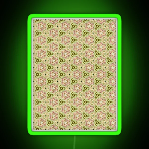 Rose Green RGB Neon Sign