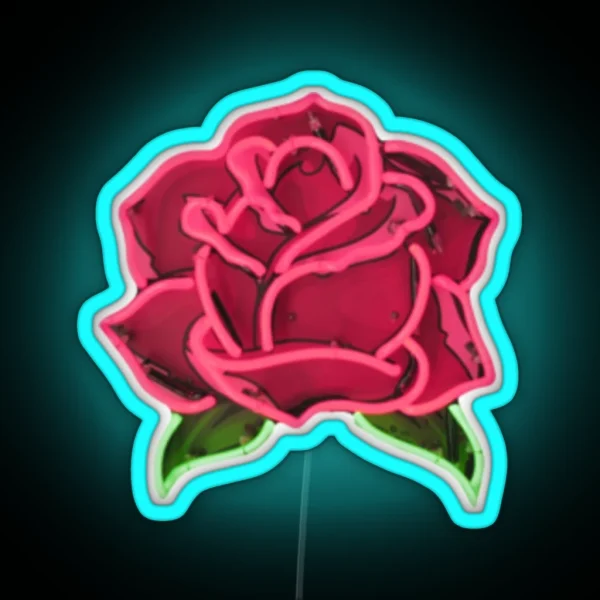 Rose Led RGB Neon Sign