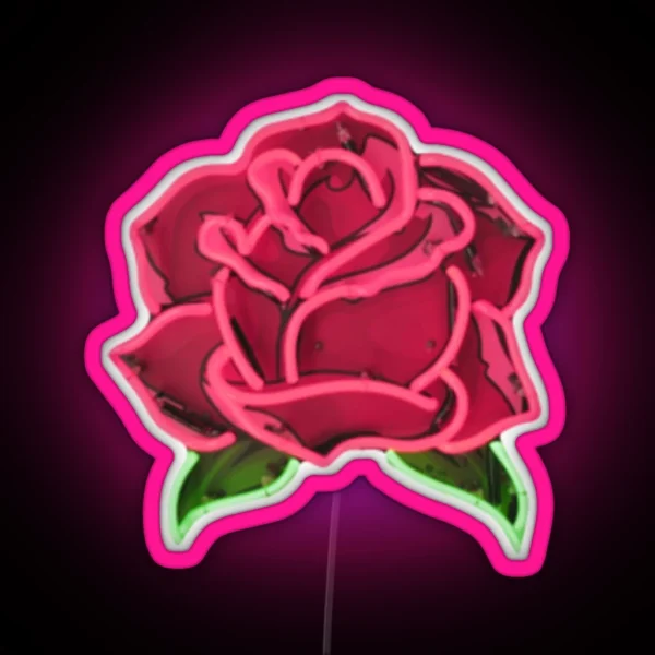 Rose Led RGB Neon Sign