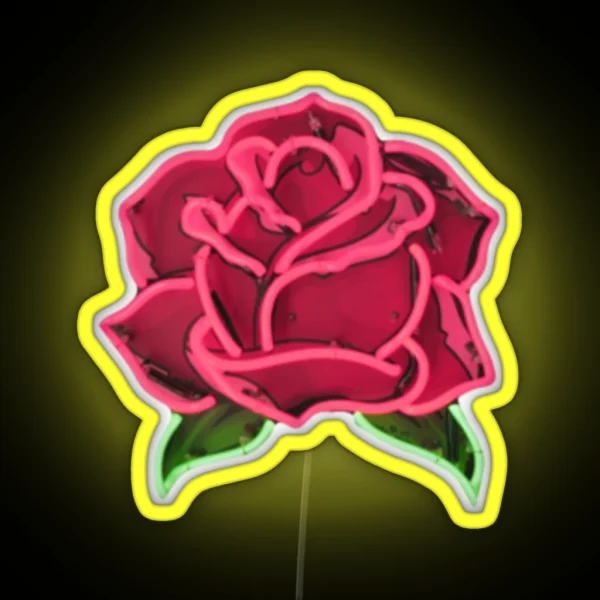 Rose Led RGB Neon Sign