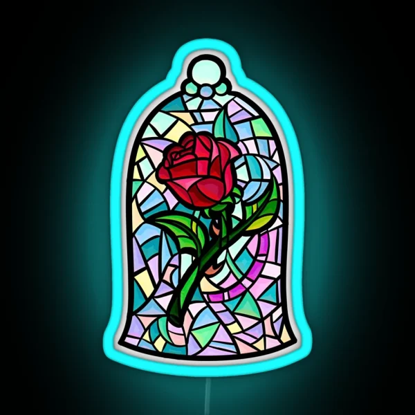 Rose Of Enchantment RGB Neon Sign