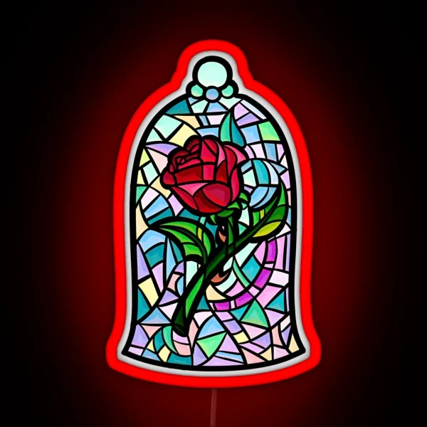 Rose Of Enchantment RGB Neon Sign