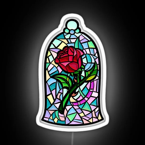 Rose Of Enchantment RGB Neon Sign