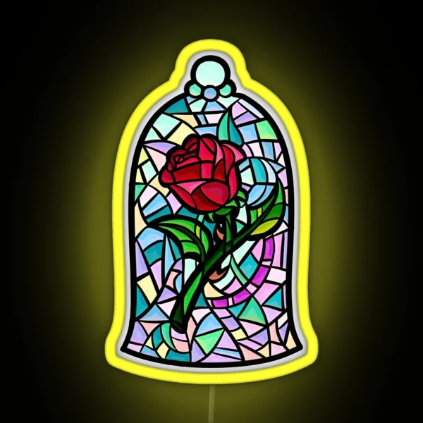 Rose Of Enchantment RGB Neon Sign