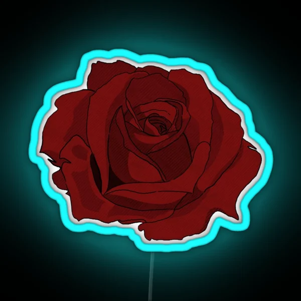 Rose RGB Neon Sign