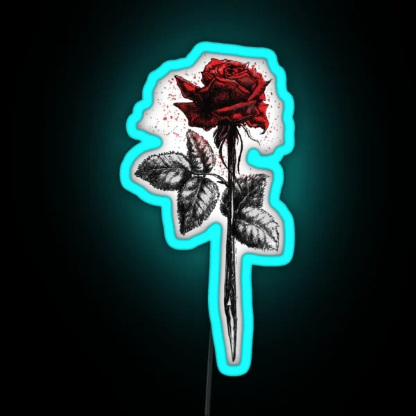 Rose RGB Neon Sign